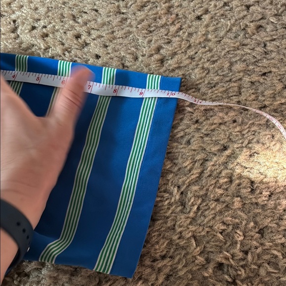 Callaway Blue and Green Polo Shirt with Classic Stripes - Picture 10 of 11